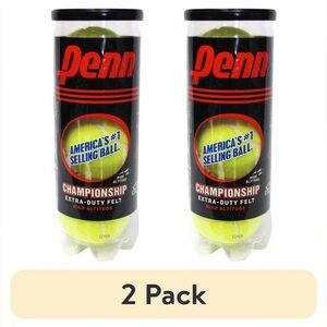 Championship Extra-Duty Tennis Balls - 2 Pack, A TOTAL OF 6 BALLS